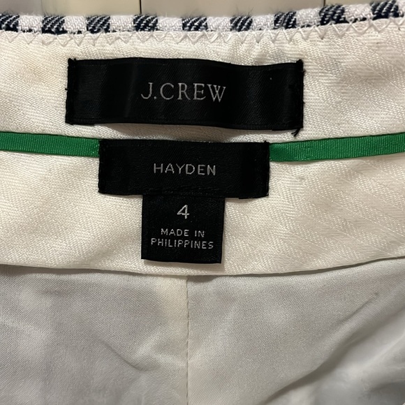 J Crew Stretch Linen Hayden Kickout Pant - Picture 4 of 7